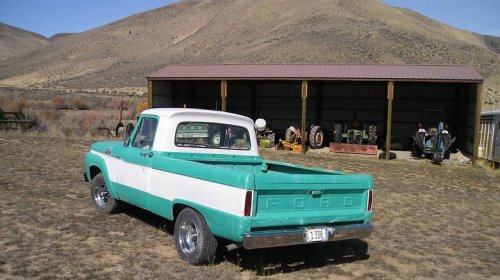 At $12,500, is this 1964 Ford F-100 a patina'd peach?