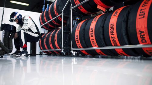 What are the covers on F1 tires for?