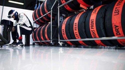 What are the covers on F1 tires for?