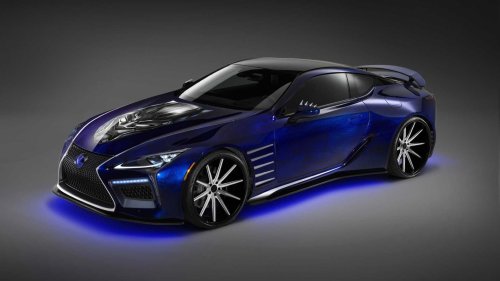 The car that looks like it belongs in a James Bond movie