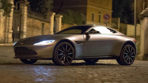 The car that looks like it belongs in a James Bond movie