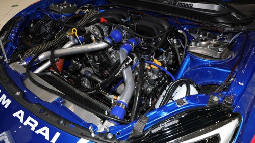 Subaru, Subaru BRZ, AWD, Subaru's turbo AWD BRZ looks like a rally car, because it is one