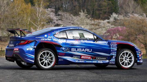 Subaru, Subaru BRZ, AWD, Subaru's turbo AWD BRZ looks like a rally car, because it is one