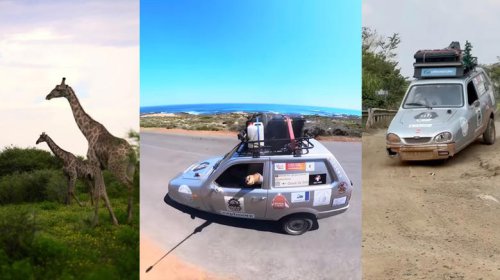 Reliant Robin survives desert, jungle, war in 14,000 mile record-breaking journey through Africa