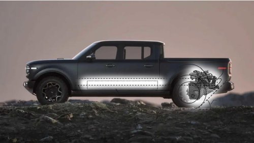 This is our first real look at Scout's rear-mount range-extender engine