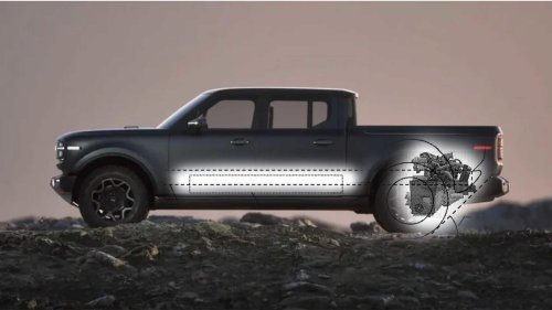 Scout, This is our first real look at Scout's rear-mount range-extender engine