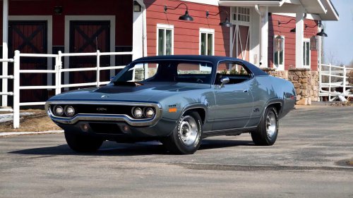Rare 1971 Plymouth Hemi GTX 4-speed heads to Mecum Indy 2026