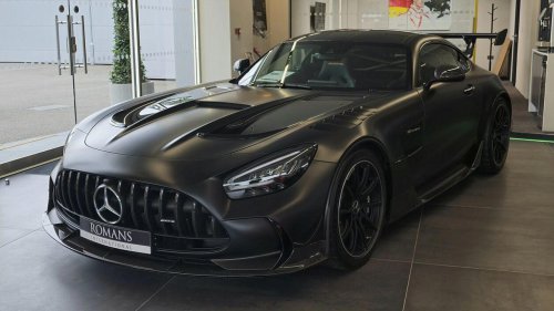 AMG’s new V8 nears production as hotter coupe test mule surfaces