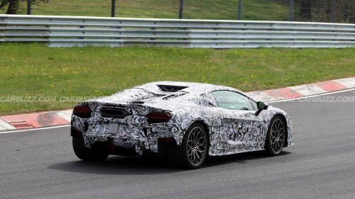 Spied: The latest entry-level Lambo is about to lose its roof