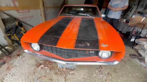 One-Owner 1969 Camaro Z/28 Found With Original Paperwork After 57 Years