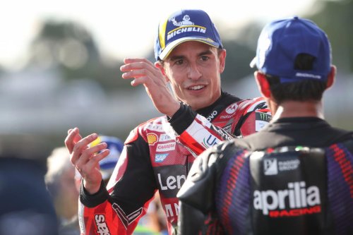 Gigi Dall'Igna, sobre el ritmo de Marc Márquez y Pecco Bagnaia con la Ducati GP26: 
