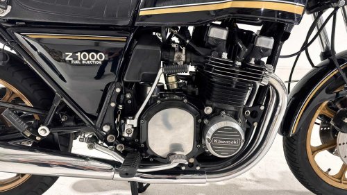 Kawasaki Z1000H: First production motorcycle with EFI (1980)
