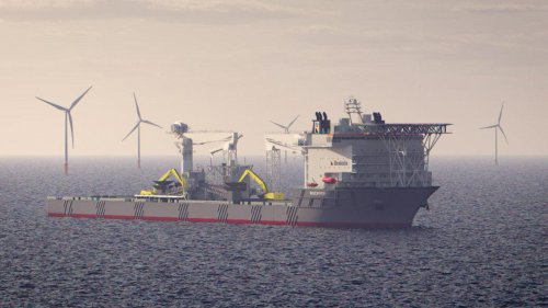 45.500 toneladas: así es el mayor buque del mundo para depositar rocas bajo el mar