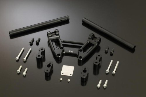 新型『カタナ』をセパハンに! 走りや好みに合わせて高さ調整も可能なヨシムラ製「KATANA ハンドルKIT」で往年のスタイルが蘇る? 【スズキのバイク! の耳寄りニュース】