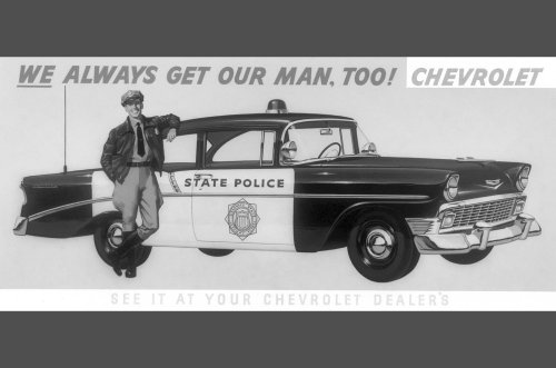 En imágenes: coches de policía estadounidenses del pasado y del presente