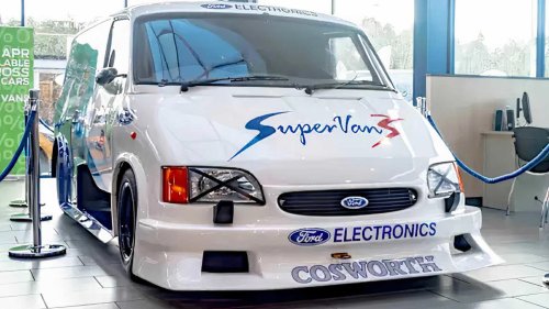 Ford, McLaren, Ford Supervan 3: The 650 HP van that beat the McLaren F1