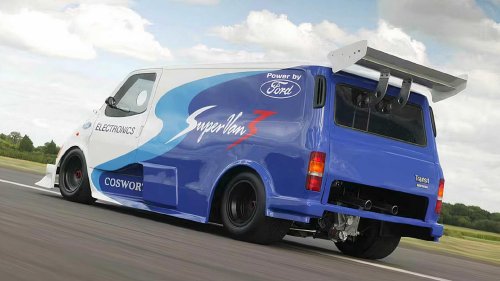 Ford, McLaren, Ford Supervan 3: The 650 HP van that beat the McLaren F1