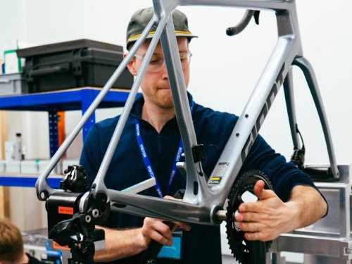 How Colnago, Cervélo, and Specialized road bikes compare in stiffness testing