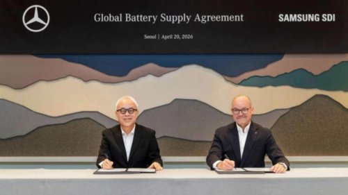 Mercedes, Mercedes se apoya en Samsung para abrir otro frente contra las baterías chinas y desliza pistas de sus futuros modelos