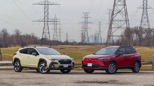 Subaru Crosstrek Hybrid vs Toyota Corolla Cross Hybrid comparison