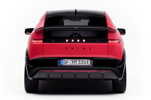 Hyundai Ioniq 3 'Aero Hatch' looks sensationally funky and debuts Hyundai's major infotainment overhaul