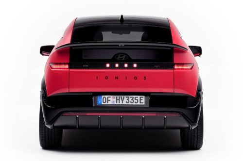 Hyundai Ioniq 3 'Aero Hatch' looks sensationally funky and debuts Hyundai's major infotainment overhaul