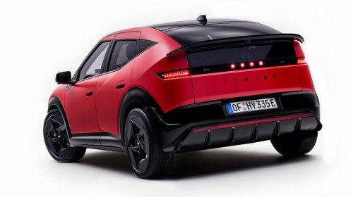 Hyundai Ioniq 3 'Aero Hatch' looks sensationally funky and debuts Hyundai's major infotainment overhaul