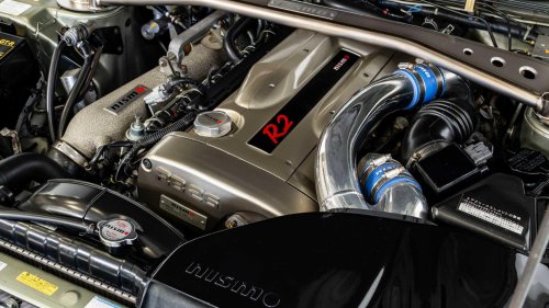 The R34 Skyline GT-R had a digital telemetry screen a decade before any supercar, now you can finally import one
