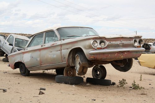 The junkyard gems of Valley Auto Wrecking in Thatcher, Arizona