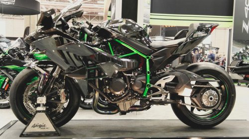This was the first production motorcycle in history with over 200 HP