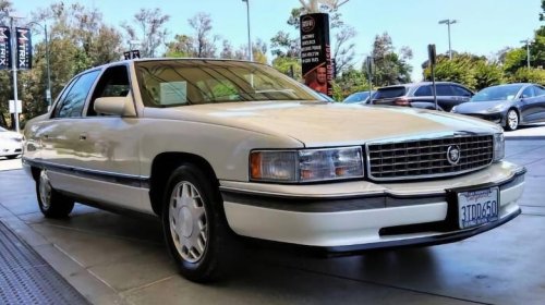 Cadillac, At $6,990, would you unleash your inner Cruella in this 1996 Cadillac DeVille?
