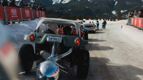 I drove a radial-engined dune buggy on ice—it was pure joy