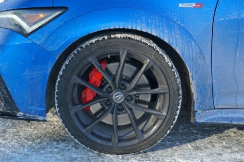 Acura, An Acura Integra Type S on Blizzaks is the ideal winter vehicle if you're looking for silly, goofy fun