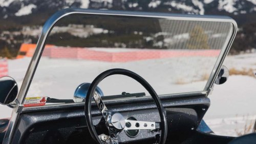 I drove a radial-engined dune buggy on ice—it was pure joy