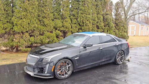 2017 Cadillac CTS-V auction rescue might be the deal of the year