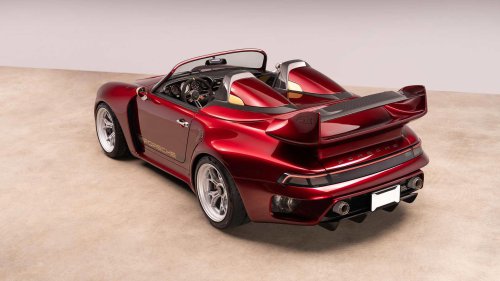 Gunther Werks' 840-hp Porsche Speedster gets a six-speed stick and our full attention