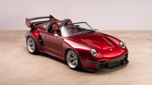 Gunther Werks' 840-hp Porsche Speedster gets a six-speed stick and our full attention