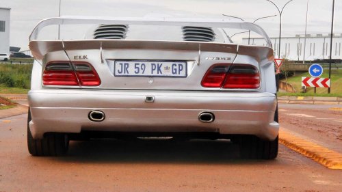 Mercedes-Benz GTR tribute built by car enthusiast in garage