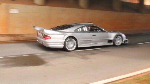 Mercedes-Benz GTR tribute built by car enthusiast in garage