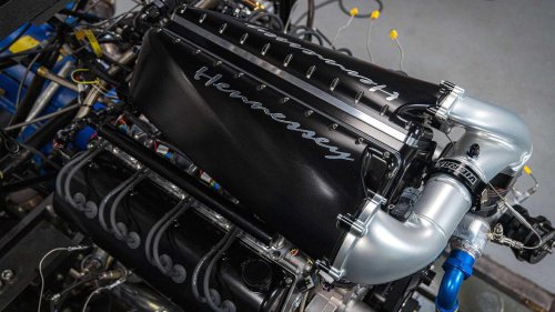 Hennessey's insane Challenger Demon laughs at your puny Bugatti Chiron