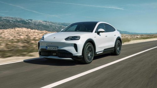 2026 Porsche Cayenne Coupe electric interior and exterior picture gallery