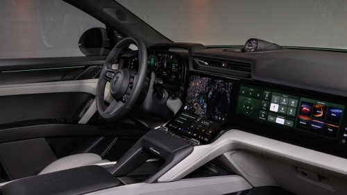 2026 Porsche Cayenne Coupe electric interior and exterior picture gallery