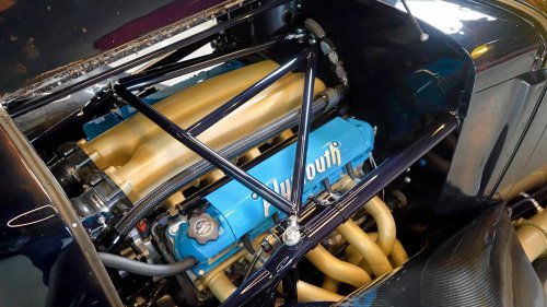 1935 Plymouth coupe gets 800-HP Viper V10 and GT1 race chassis