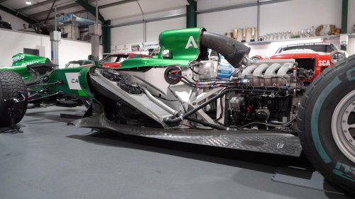 Photos: Electrician reconstructs crashed Formula 1 car wreckage into track-ready beast
