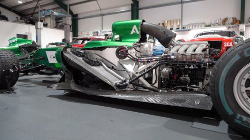 Photos: Electrician reconstructs crashed Formula 1 car wreckage into track-ready beast
