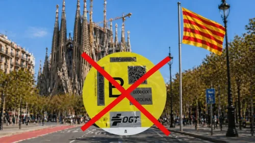 Los coches con etiqueta B, heridos de gravedad en Barcelona: se confirma que no van a poder circular a partir de 2028