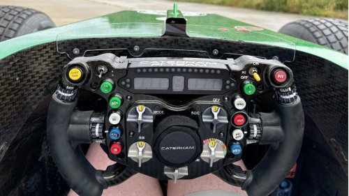 Photos: Electrician reconstructs crashed Formula 1 car wreckage into track-ready beast