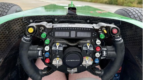 Photos: Electrician reconstructs crashed Formula 1 car wreckage into track-ready beast