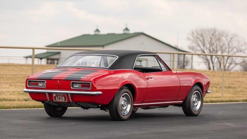 Chevrolet, 1967 Chevrolet Camaro Z/28: Highest-revving muscle car