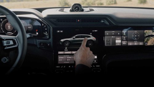 2026 Porsche Cayenne Coupe electric interior and exterior picture gallery